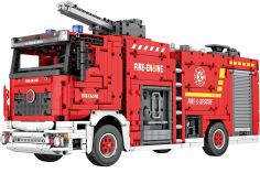 Reobrix Klemmbausteine Feuerwehr Löschfahrzeug - 2888 Teile