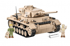 COBI Klemmbausteine Panzer III Ausf.J - 780 Teile
