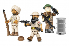 COBI Klemmbausteine Figuren Set 2. Weltkrieg Britisches Special Air Service SAS - 30 Teile