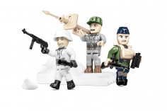 COBI Klemmbausteine Figuren Set 2. Weltkrieg Deutsche Elitetruppen - 30 Teile
