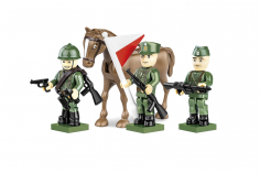 COBI Klemmbausteine Figuren Set 2. Weltkrieg Polnische Armee 1939 - 30 Teile