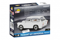 COBI Klemmbausteine Auto Trabant 601 Universal - 74 Teile