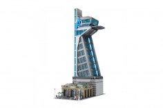 Panlos Klemmbausteine Helden Turm - 5883 Teile