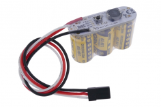 1st Buffer V4.81, 3x25F mit 0,5mm² JR Kabel für 450 bis 700er Helis