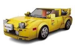 Mouldking Klemmbausteine RX-7FD35 in Gelb - 329 Teile mit stapelbarer Displaybox/Sammelbox 19,5x9,5x8,5cm