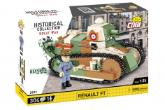 COBI Klemmbausteine Panzer Renault FT - 302 Teile