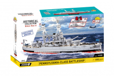 COBI Klemmbausteine Schlachtschiff WWII Pennsylvania Arizona 2 in 1 Executive Edition - 2088 Teile