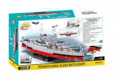 COBI Klemmbausteine Schlachtschiff WWII Pennsylvania Arizona 2 in 1 Executive Edition - 2088 Teile