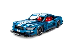 Sembo Klemmbausteine Bluestripped Musclecar - 827 Teile