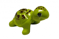 Klemmbausteine Schildkröte hellgrün
