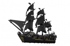 MouldKing Klemmbausteine Piratenschiff Black Pearl - 2868 Teile