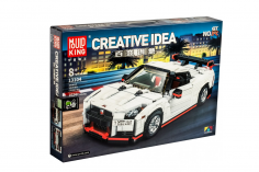 MouldKing Klemmbausteine Japanischer Sportwagen GTR R35 - 1024 Teile