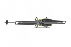 FliteZone RC Heli Scale Hubschrauber Hughes 300 in gelb RTF Set