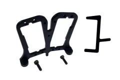 SAB Goblin Aluminium Taumelscheiben- Servoaufnahme vorne (Roll) für RAW 420