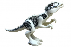 Klemmbaustein Dinosaurier Tyrannosaurus Weiß