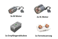 MouldKing Klemmbausteine RC-Antriebsset für MouldKing grüner adventure Geländewagen