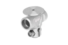 L-MA Hauptrotorkopf Block Set aus Aluminium in Silber für Blade InFusion 180