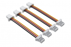 SpeedyBee SH1.0 3P 50mm Silicon Kabel für LED arm Lights 4Stück