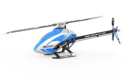 OMPHobby M4 Heli PNP in Blau / Baukasten mit Rotorblättern, Motor, Servos und Regler