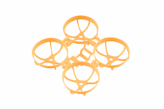 BetaFPV Hauptrahmen für Meteor65 PRO (für 0802 Motoren für 35mm Propeller) in Pastell Orange