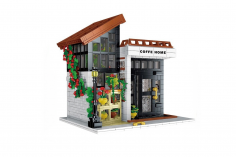 Mork Klemmbausteine Coffee Shop - 1512 Teile