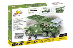 COBI Klemmbausteine Artillerie BM-13 Katyusha ZIS-6 - 440 Teile