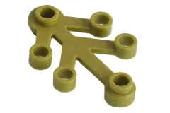 KBW Klemmbausteine Blattelement 4x3 in olive grün 100Stück