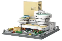 Wange Klemmbausteine Guggenheim Museum in New York in Amerika - 902 Teile
