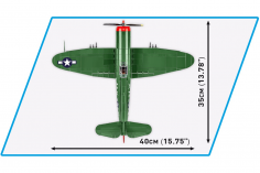 COBI Klemmbausteine Flugzeug P-47 Thunderbolt - 475 Teile