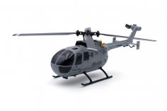 MODSTER RC Heli Scale Hubschrauber BO-105 in grau RTF Set