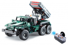 CaDA Klemmbausteine BM-21 Combat Vehicle 2in1 - 1369 Teile