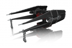 MouldKing Klemmbausteine Kylo Ren Tie Fighter - 3758 Teile