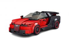 MouldKing Klemmbausteine Red Willon Racers Car - 370 Teile