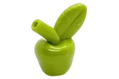 Klemmbausteine Apfel in lime grün 25Stück