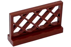 Klemmbausteine Zaun in braun 20Stück