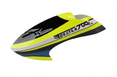 XLPower Ersatzteile Kabinenhaube in Gelb Schwarz für XLPower Specter V2