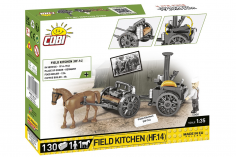 Cobi Klemmbausteine Feld Küche - 130 Teile
