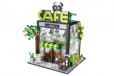 Forange Klemmbausteine Kaffeehaus - 589 Teile