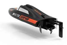 MODSTER RC Boot Vector SR48 Elektro Brushed Rennboot in schwarz/orange mit 2S Antrieb 2,4Ghz RTR
