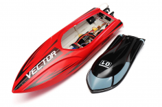 MODSTER RC Boot Vector SR65 Elektro Brushless Rennboot in rot mit 3S Antrieb 2,4GHz RTR
