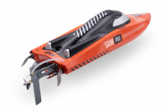 MODSTER RC Boot Vector SR80 Pro Elektro Brushless Rennboot in orange/schwarz mit 4S Antrieb ARTR (ohne LiPo Akku)