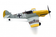 MODSTER RC Flugzeug MDX PRO Warbird Messerschmitt BF109 450mm Elektromotor mit 6-Achs-Fluglagen RTF Mode 2 (Gas links)