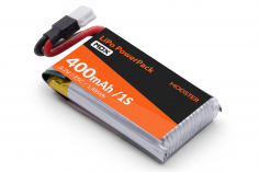 MODSTER LiPo Akku 1S 3,7V Lipo 400mAh für MODSTER MDX PRO Modelle Messerschmitt BF109 und Focke Wulf FW190