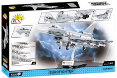 COBI Klemmbausteine Kampfflugzeug EUROFIGHTER TYPHOON der GERMAN AIR FORCE - 644 Teile