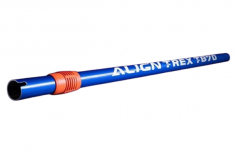 Align Ersatzteile Carbon Heckrohr in blau für Align T-Rex TB70