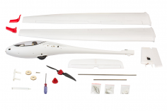 MODSTER RC Segelflugmodell mit Elektromotor ASW 28 V2 2600mm ARTF (ohne Sender und Empfänger, ohne LiPo Akku, ohne Ladegerät)