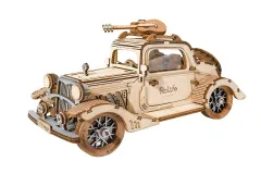 Lasercut Holzbausatz Standmodell Auto Vintage Car 164 Teile