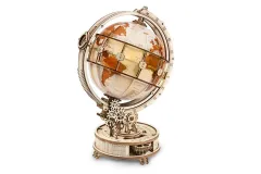 Lasercut Holzbausatz Funktionsmodell Globus Luminous 180 Teile