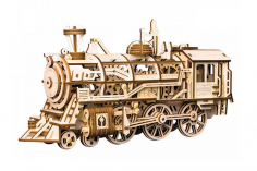 Lasercut Holzbausatz Funktionsmodell Lokomotive 349 Teile