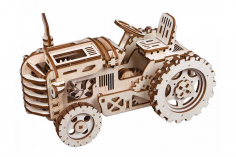 Lasercut Holzbausatz Funktionsmodell Traktor 133 Teile